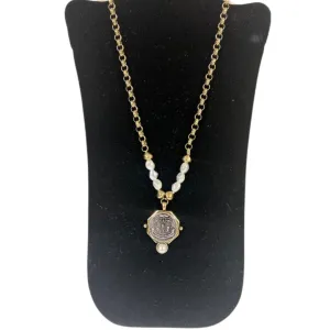 AKA | Coin Shield Chain Pendant