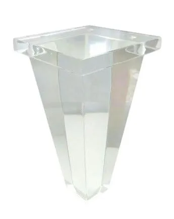 American Made Lucite Acrylic Furniture Legs - Choice of Size