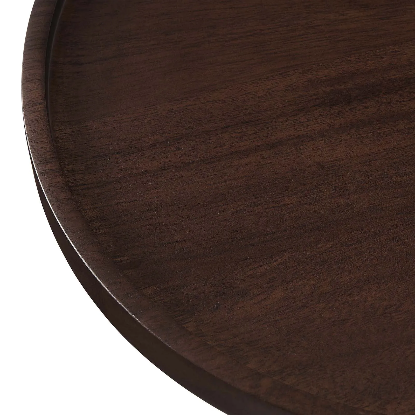 AMINA ROUND ACACIA WOOD SIDE TABLE