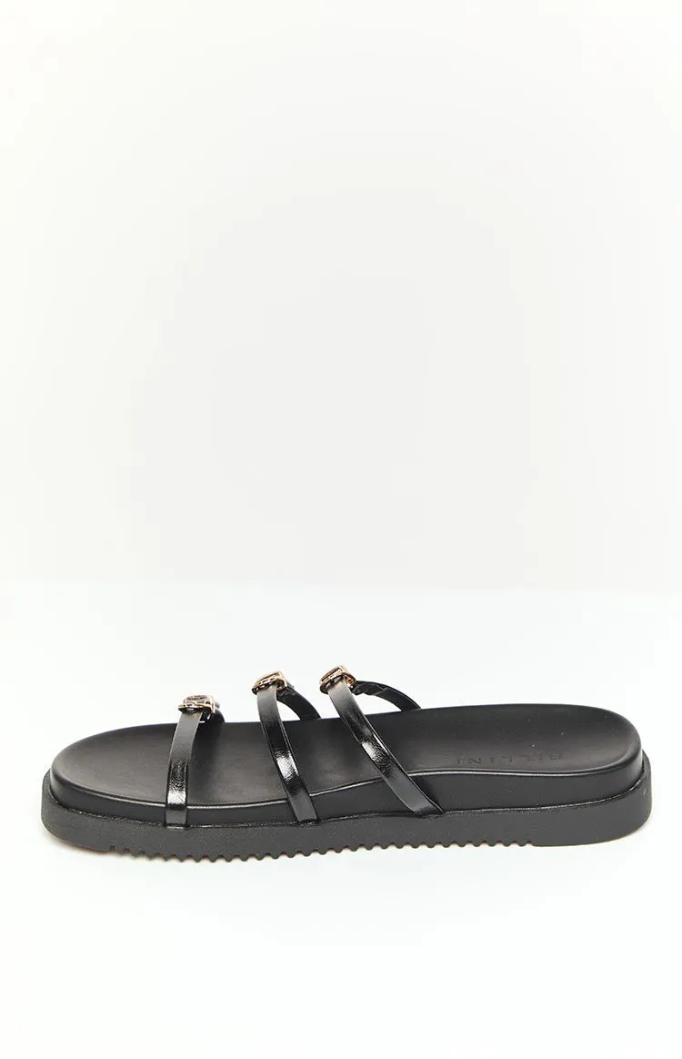 Billini Alfie Black Slides