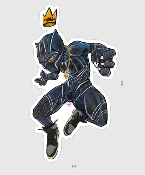 Black Panther Sticker