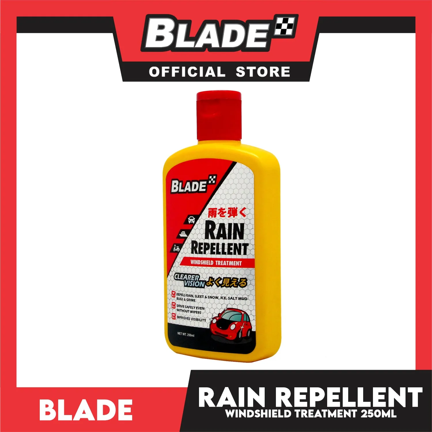 Blade Rain Repellent Windshield Treatment 250ml