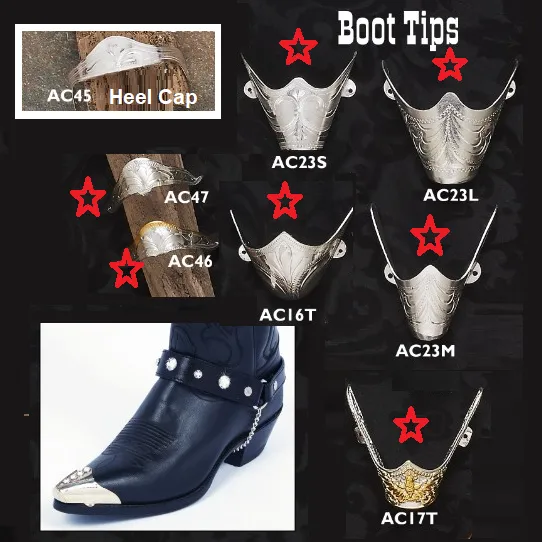 Boot tips & Heel Caps