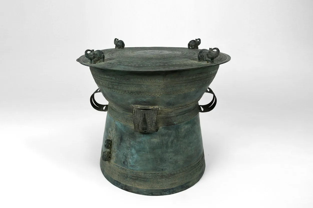 Bronze Rain Drum VI