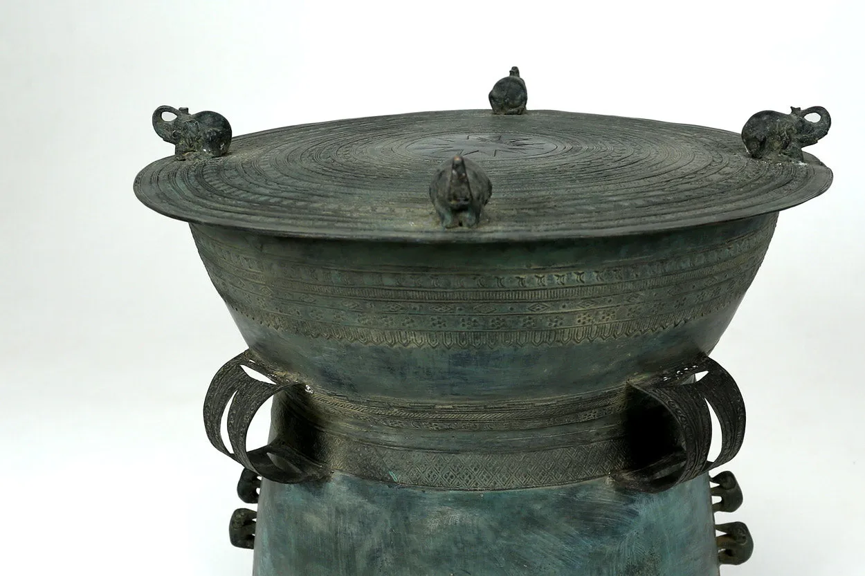 Bronze Rain Drum VI