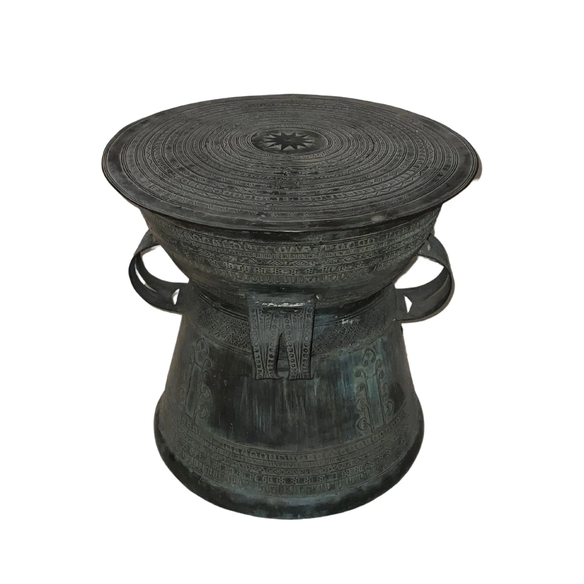 Bronze Rain Drum VII