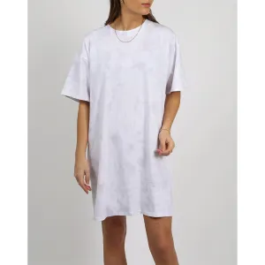 Brunette Cloud Dye Boxy T-Shirt Dress