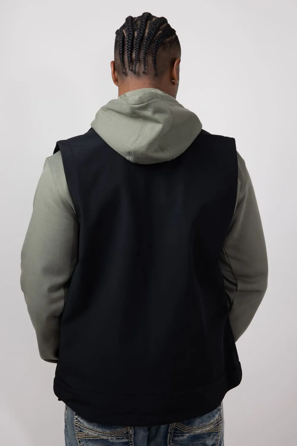 Carhartt Rain Defender Softshell Vest for Men in Black | 106439-N04-BLK