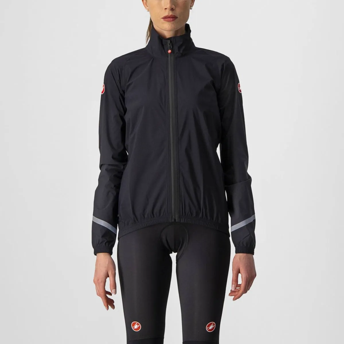 CASTELLI Women's Emergency 2 Rain Jacket - Black