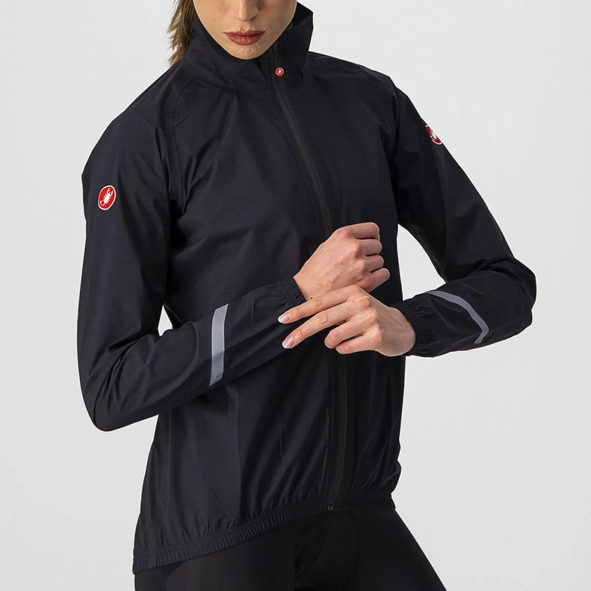 CASTELLI Women's Emergency 2 Rain Jacket - Black