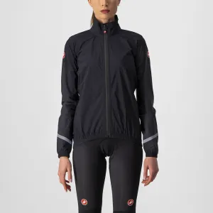 CASTELLI Women's Emergency 2 Rain Jacket - Black