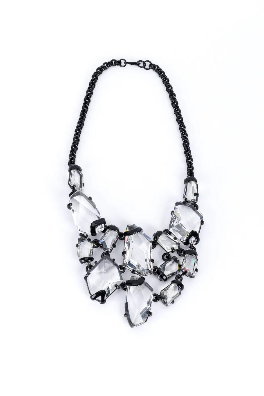 Chunky Crystal Bib Necklace