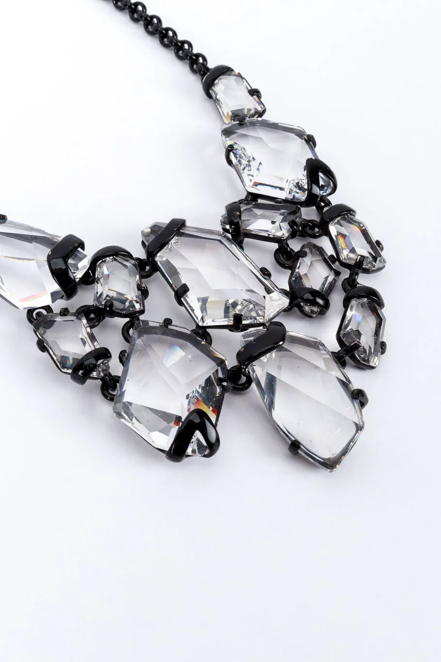 Chunky Crystal Bib Necklace