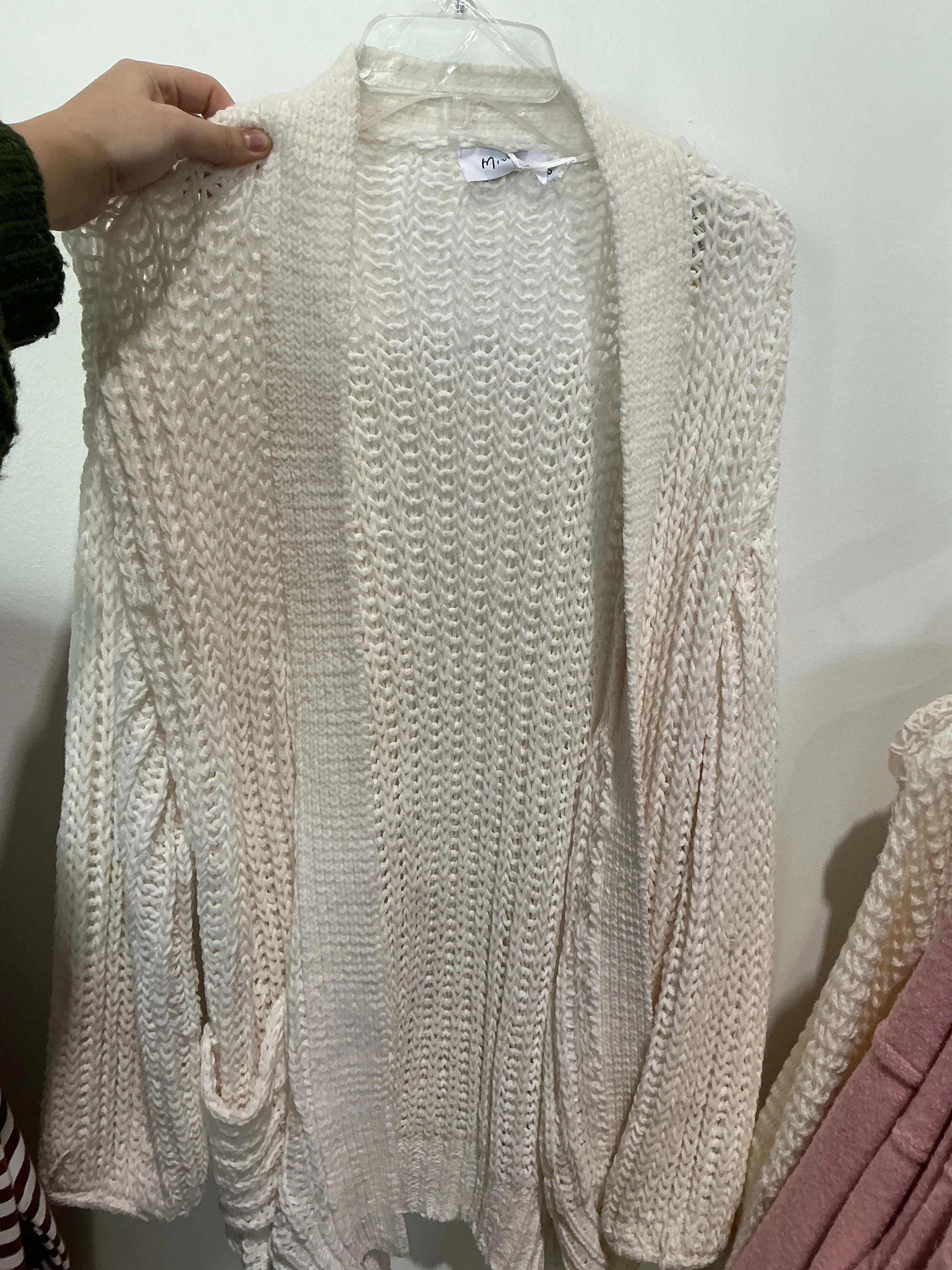 Chunky Knit Chenille Cardigan