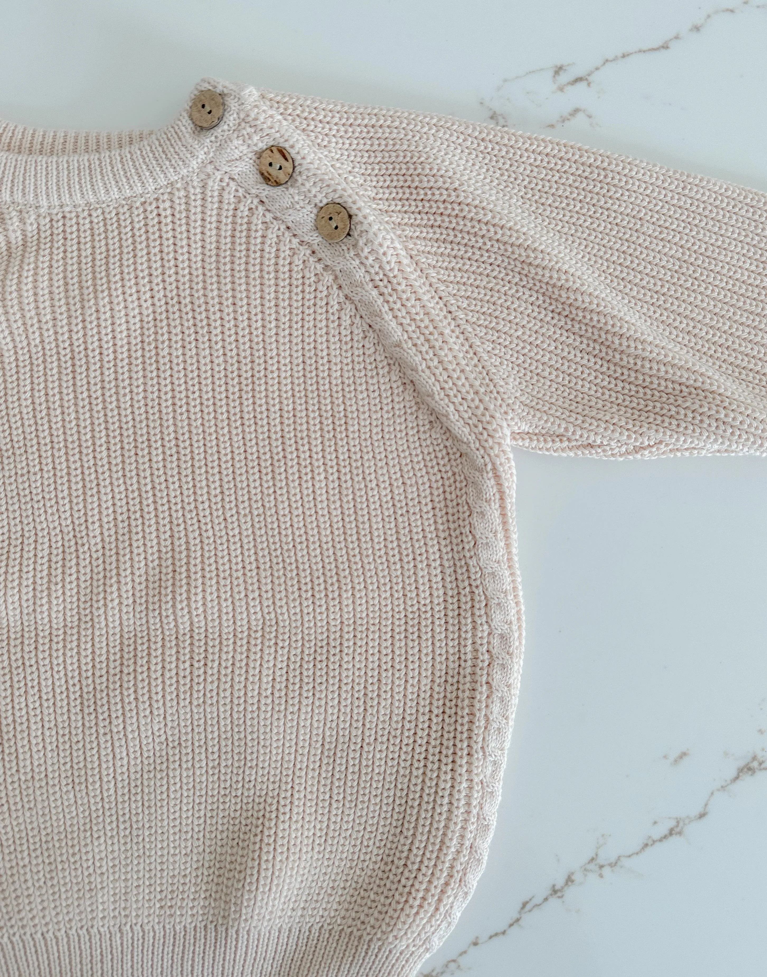 Chunky Knit Sweater - Oat