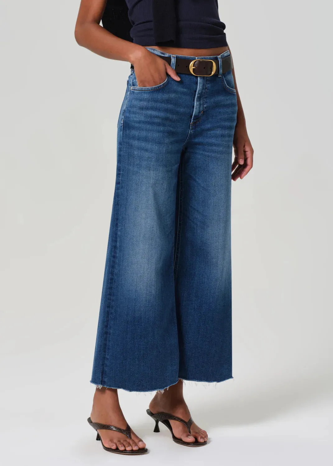 CITIZENS OF HUMANITY LYRA WIDE LEG CROP