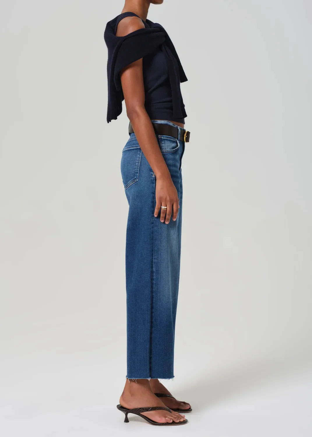 CITIZENS OF HUMANITY LYRA WIDE LEG CROP