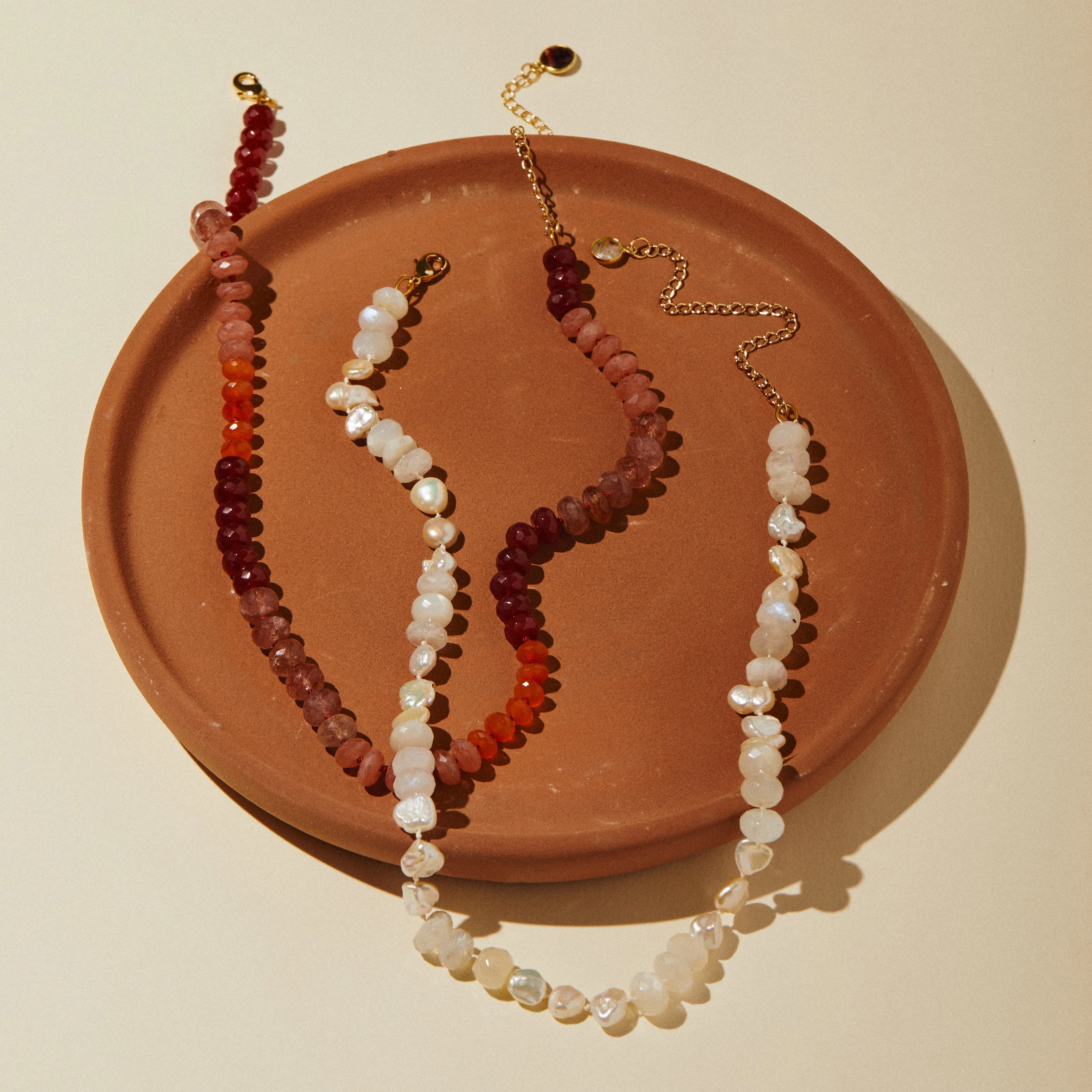 Cloud Beaded Necklace