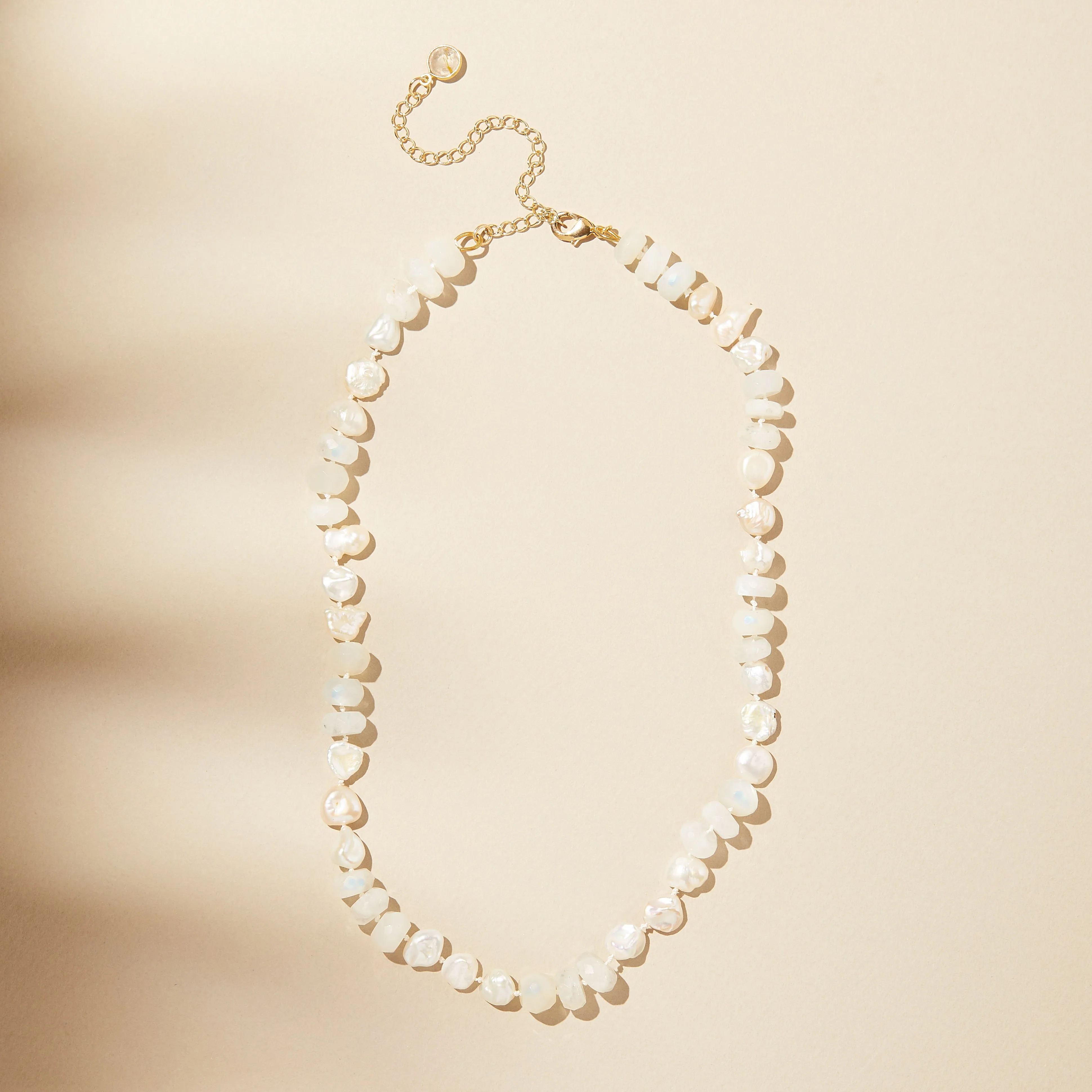 Cloud Beaded Necklace