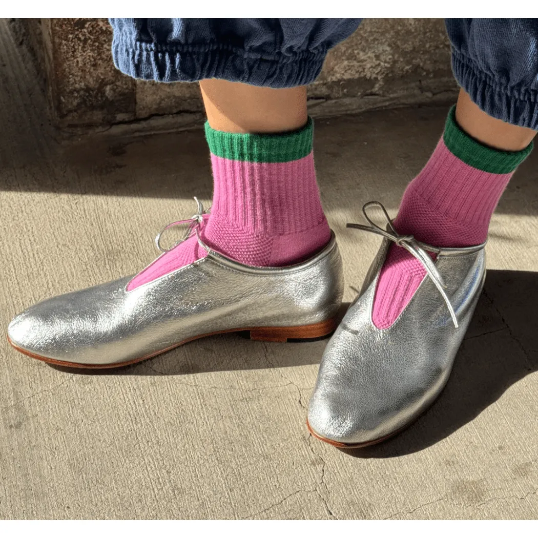 Color Block Girlfriend Socks