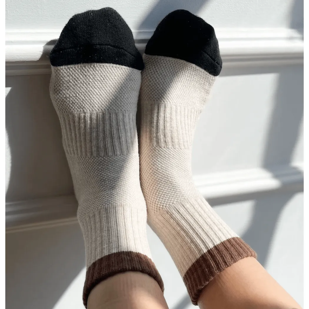 Color Block Girlfriend Socks
