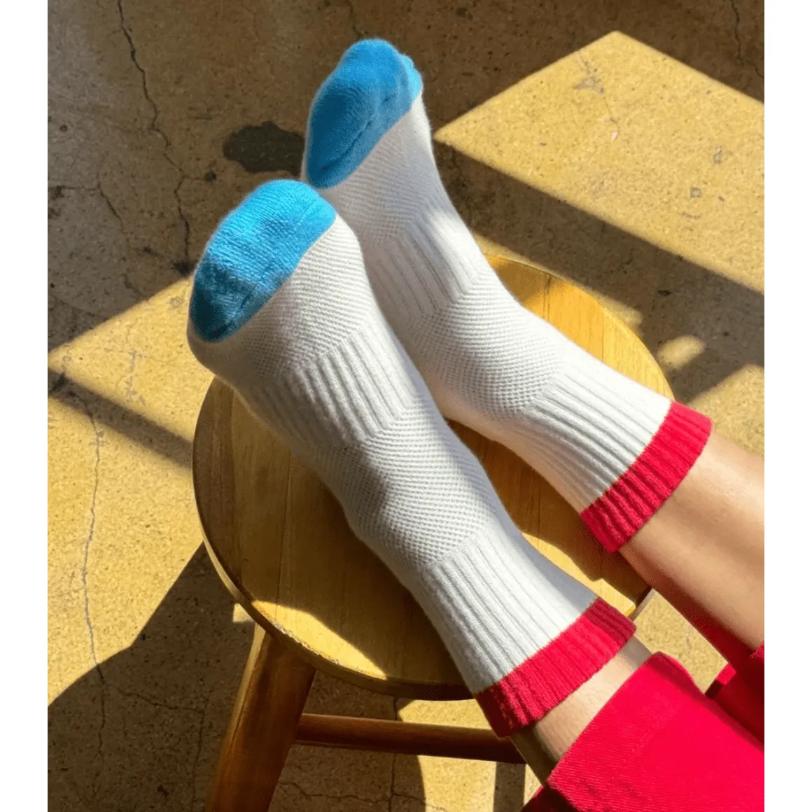 Color Block Girlfriend Socks