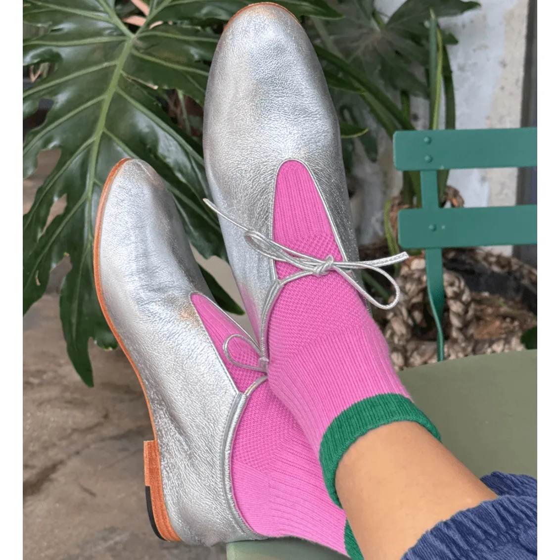 Color Block Girlfriend Socks