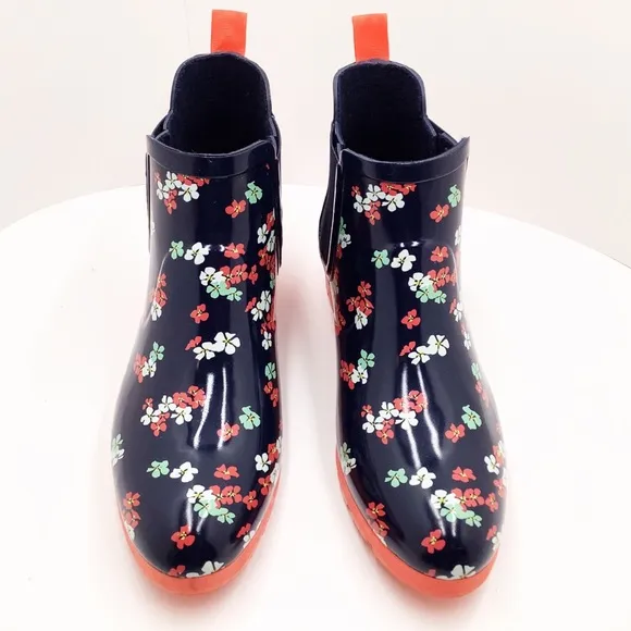 🆕☔️{Cougar} Spring Flower Terri Rain Booties