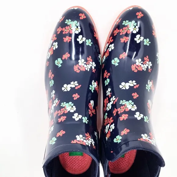 🆕☔️{Cougar} Spring Flower Terri Rain Booties