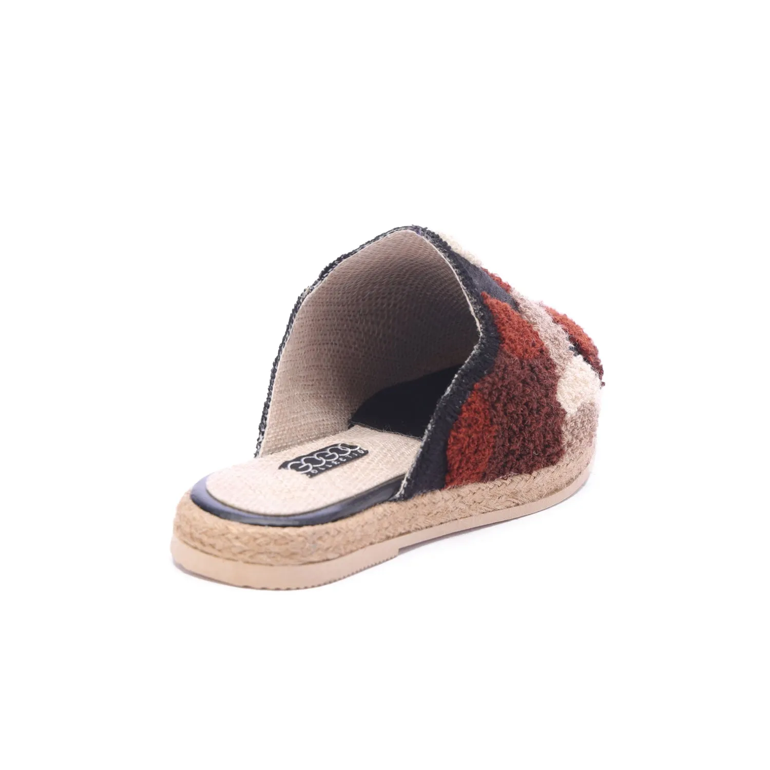 Cozy Luxe Woven Mules-Red