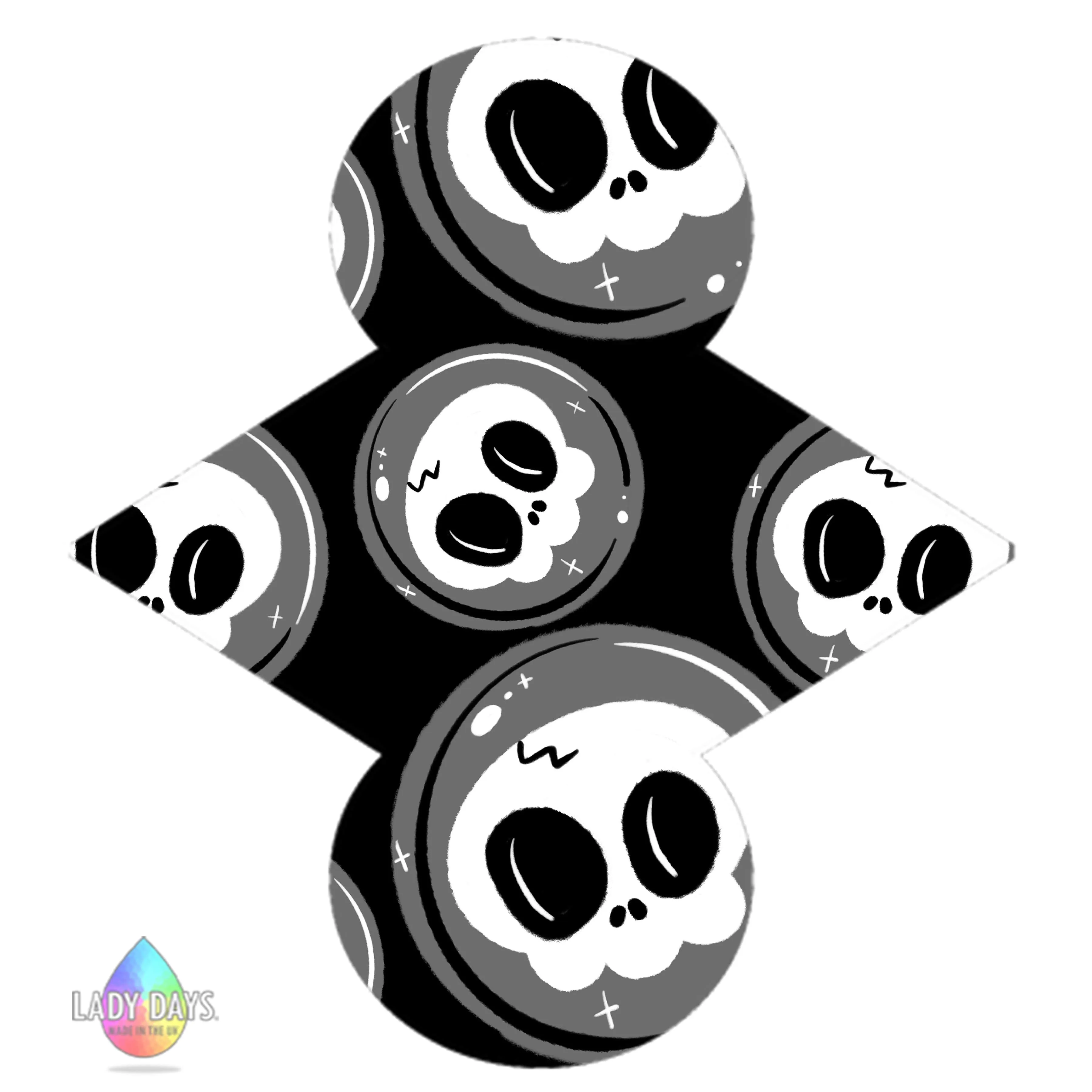 Custom Order - Bubble Skulls