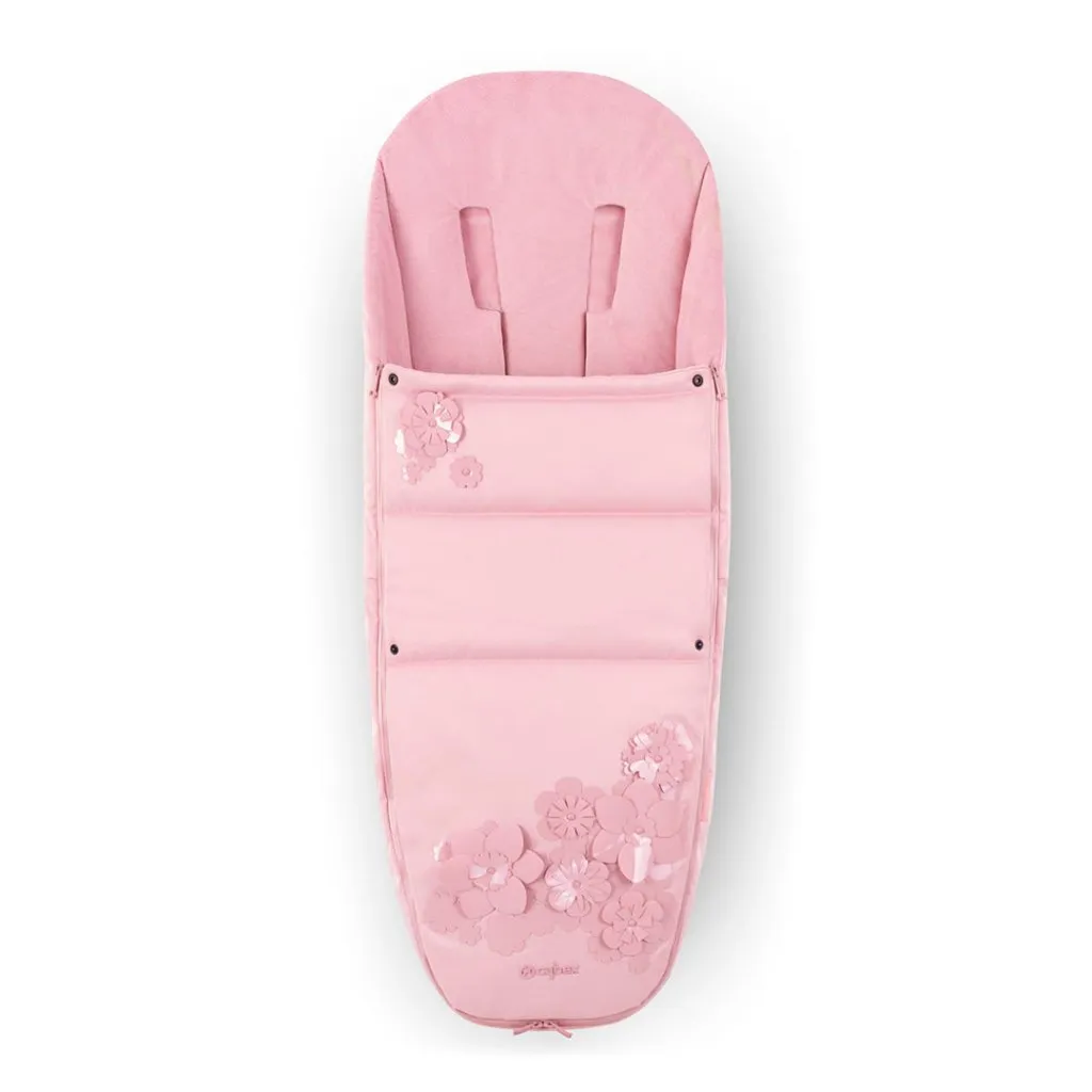 CYBEX Footmuff By Simply Flowers - Pink