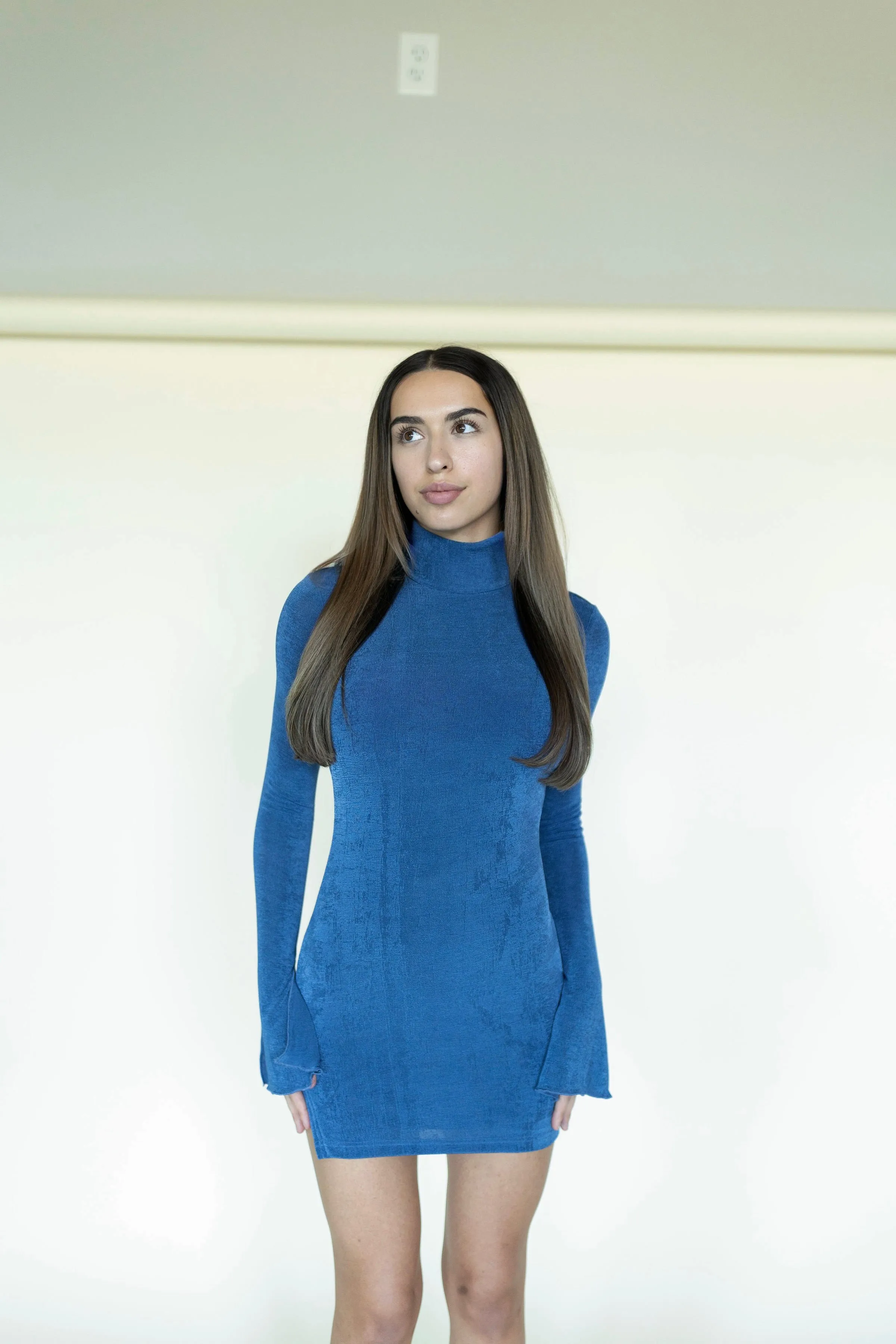 Dashing Blue Mini Dress