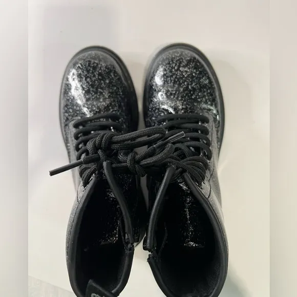 Dr. Martens Unisex-Child 1460 Glitter Lace Up Fashion Boot