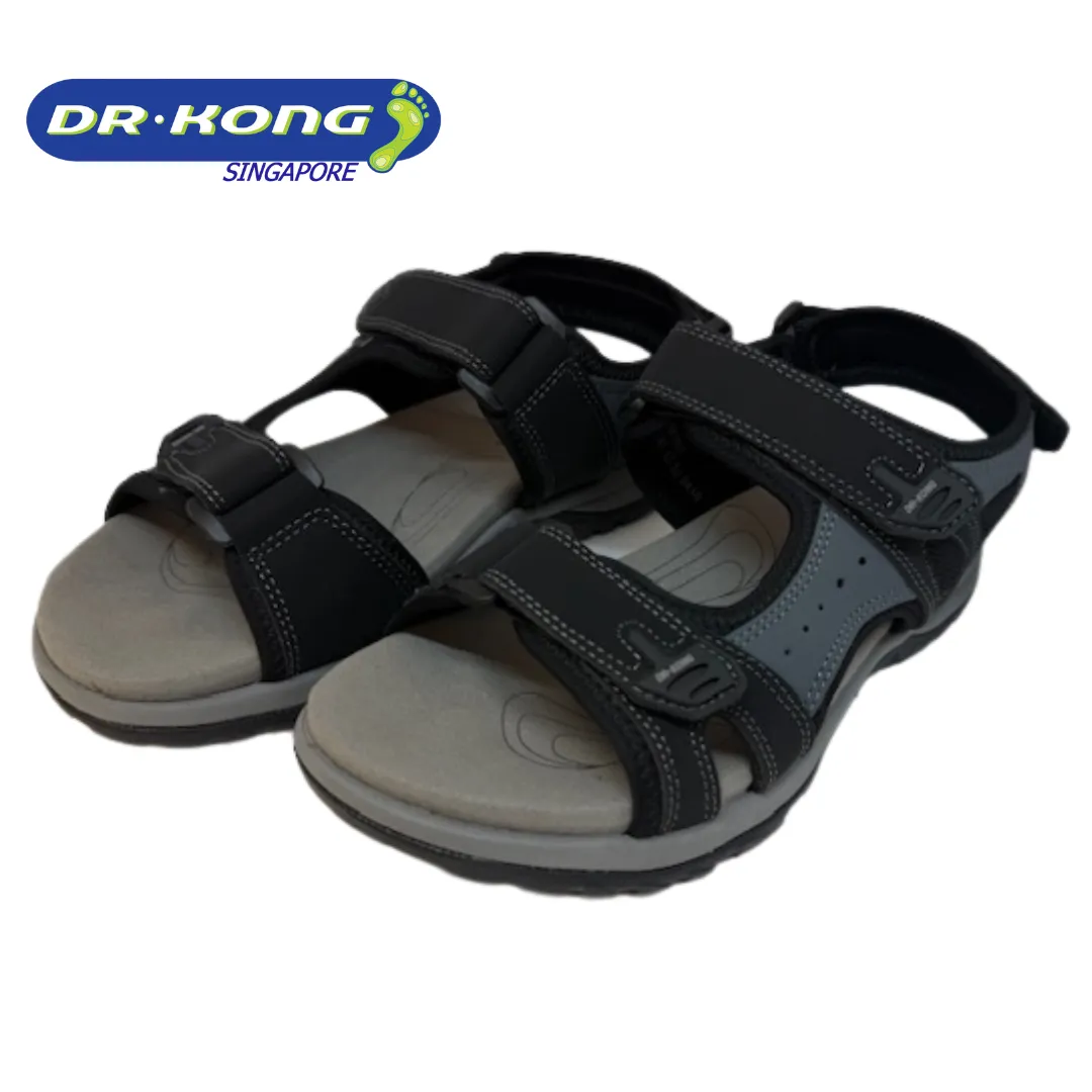 DR.KONG MEN'S TOTAL CONTACT SANDALS DK-S9000303-BLK(RP : $169)