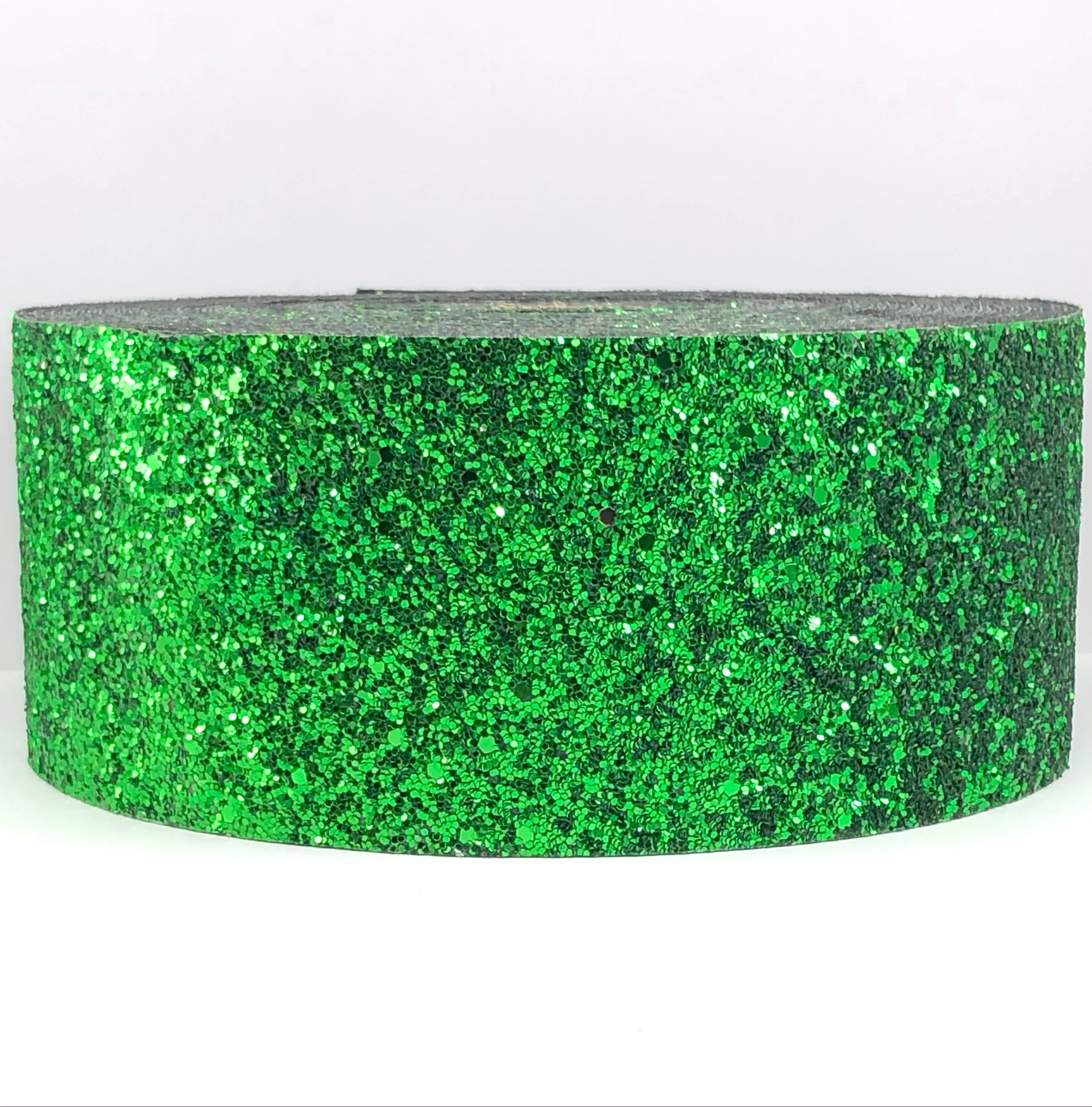 Emerald Green Chunky 3" Glitter Ribbon