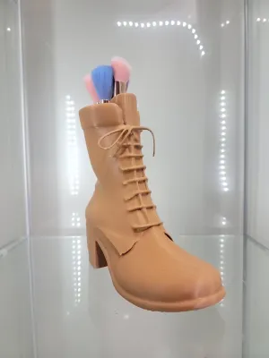 Fashion Boot Brush Holder - Step Into Glam!