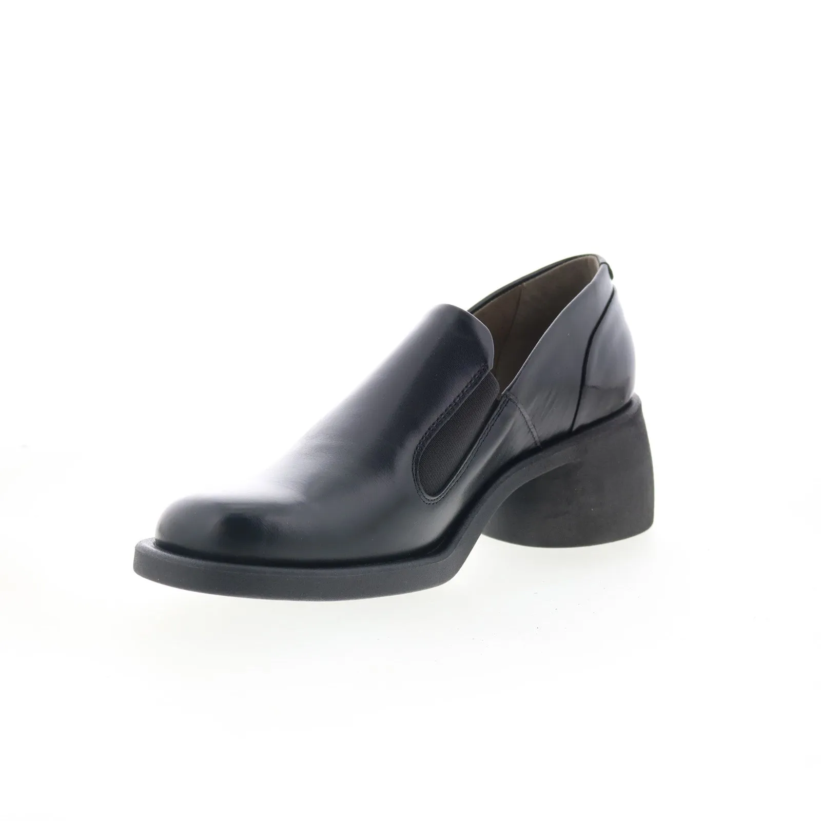 Fly London Huch HUCH004FLY-004 Womens Black Loafers & Slip Ons Casual Shoes