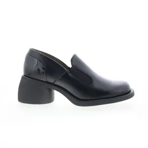 Fly London Huch HUCH004FLY-004 Womens Black Loafers & Slip Ons Casual Shoes