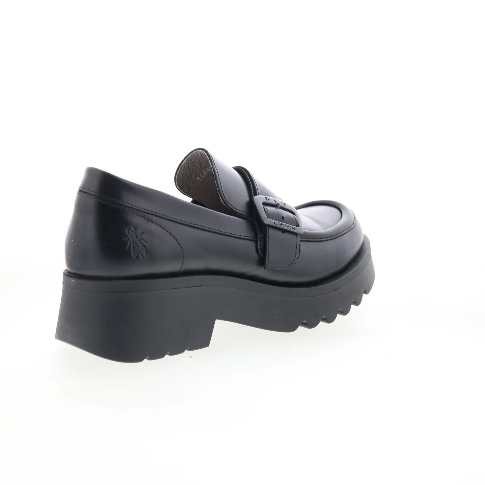 Fly London Maui MAUI973FLY-000 Womens Black Loafers & Slip Ons Casual Shoes
