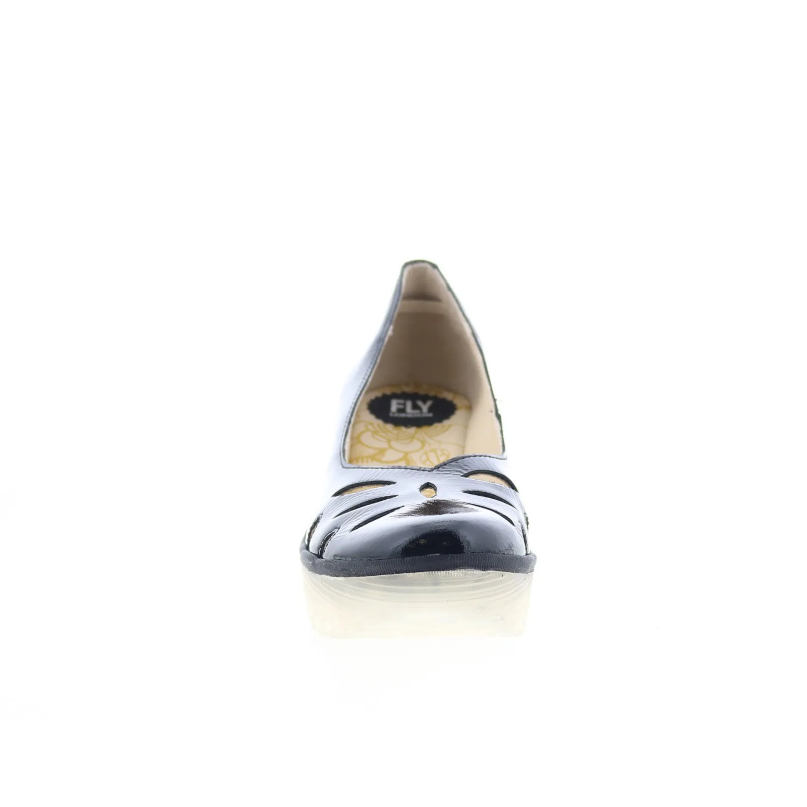 Fly London Yubi YUBI480FLY-004 Womens Black Loafers & Slip Ons Casual Shoes
