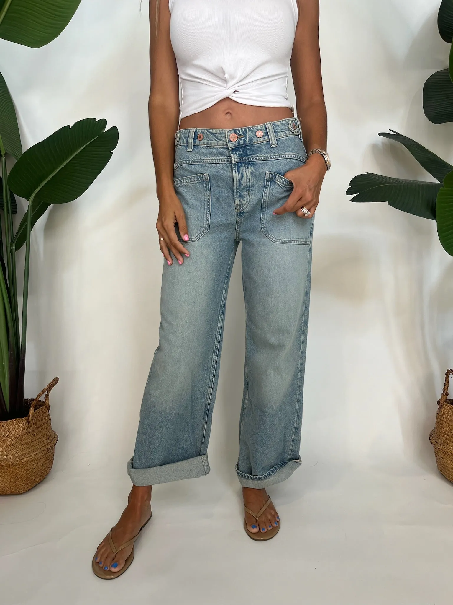 Free People Palmer Jean La La Land