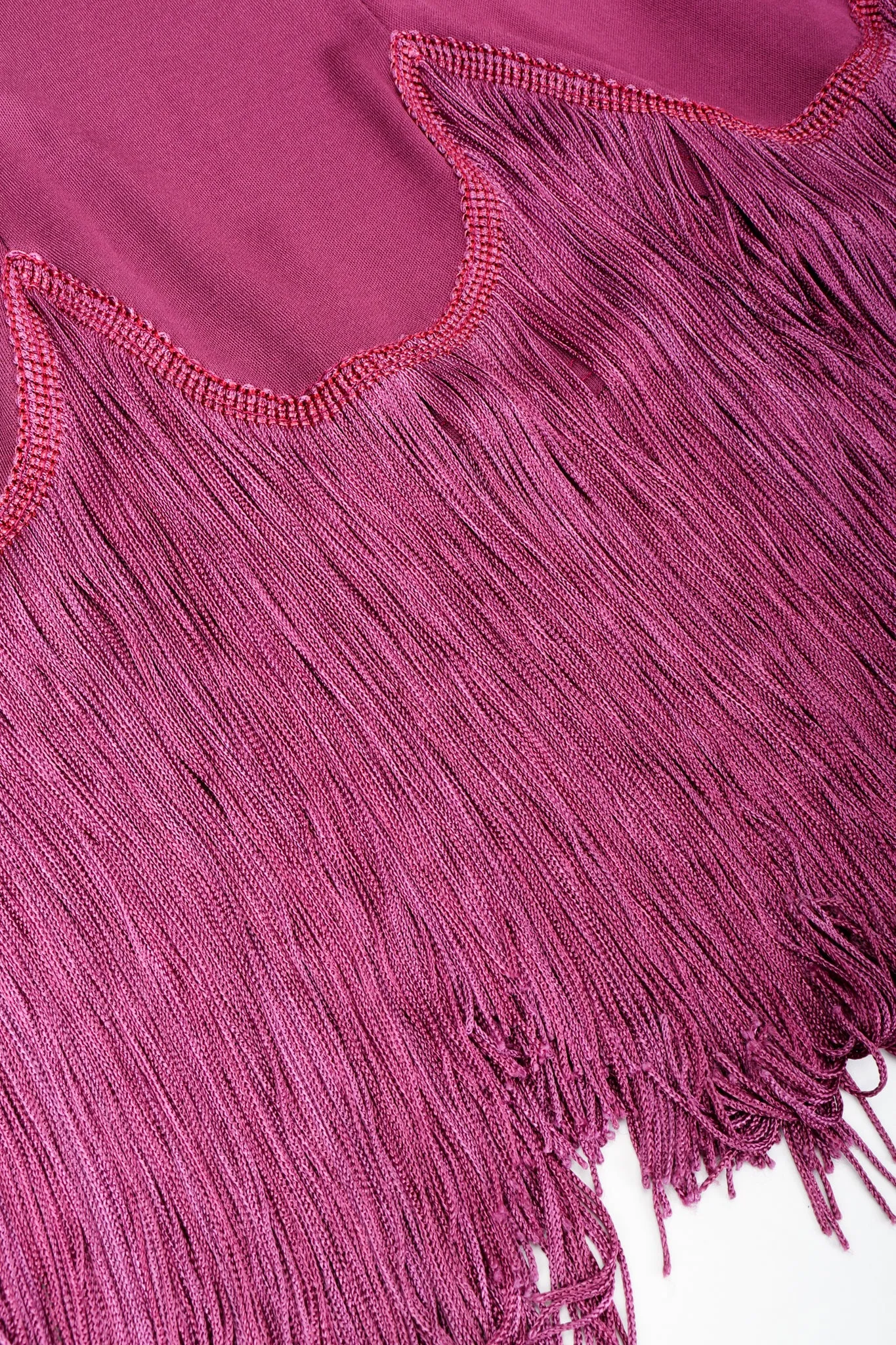 Fringed Caplet & Slipdress Set