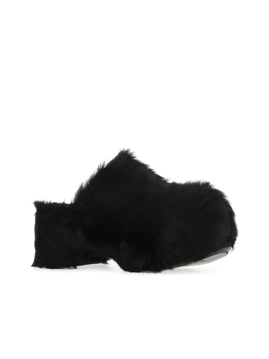 Fur Clogs