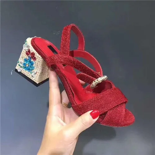Glitter Sabrina Sandals