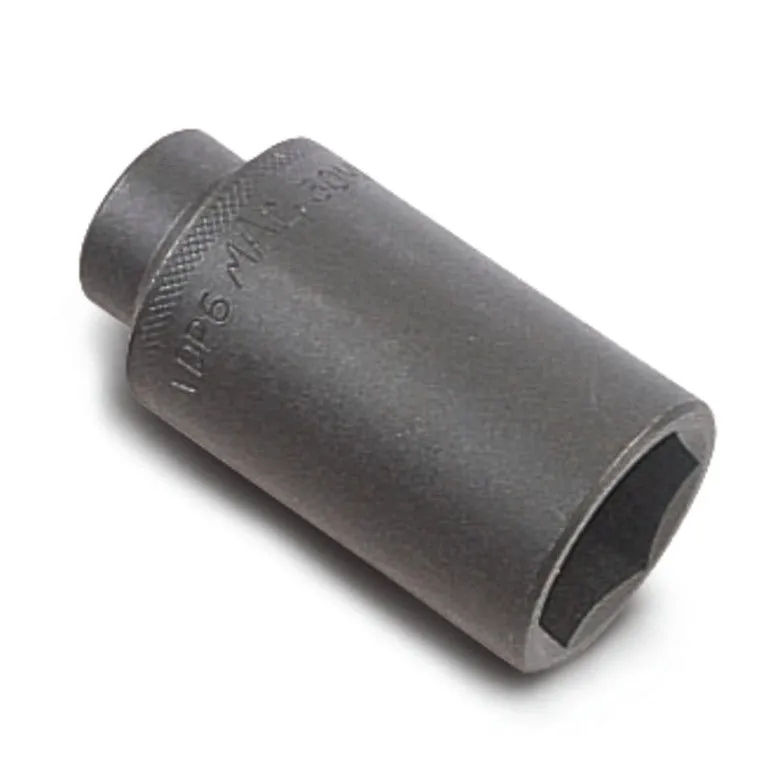 GM Front Axle Nut Metric Impact Sockets - 6- PT.