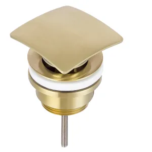 Gold Universal Slotted and Unslotted Basin Waste