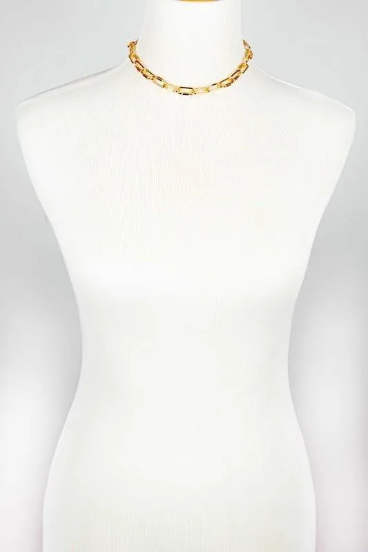 Hailey Chain-Link Necklace