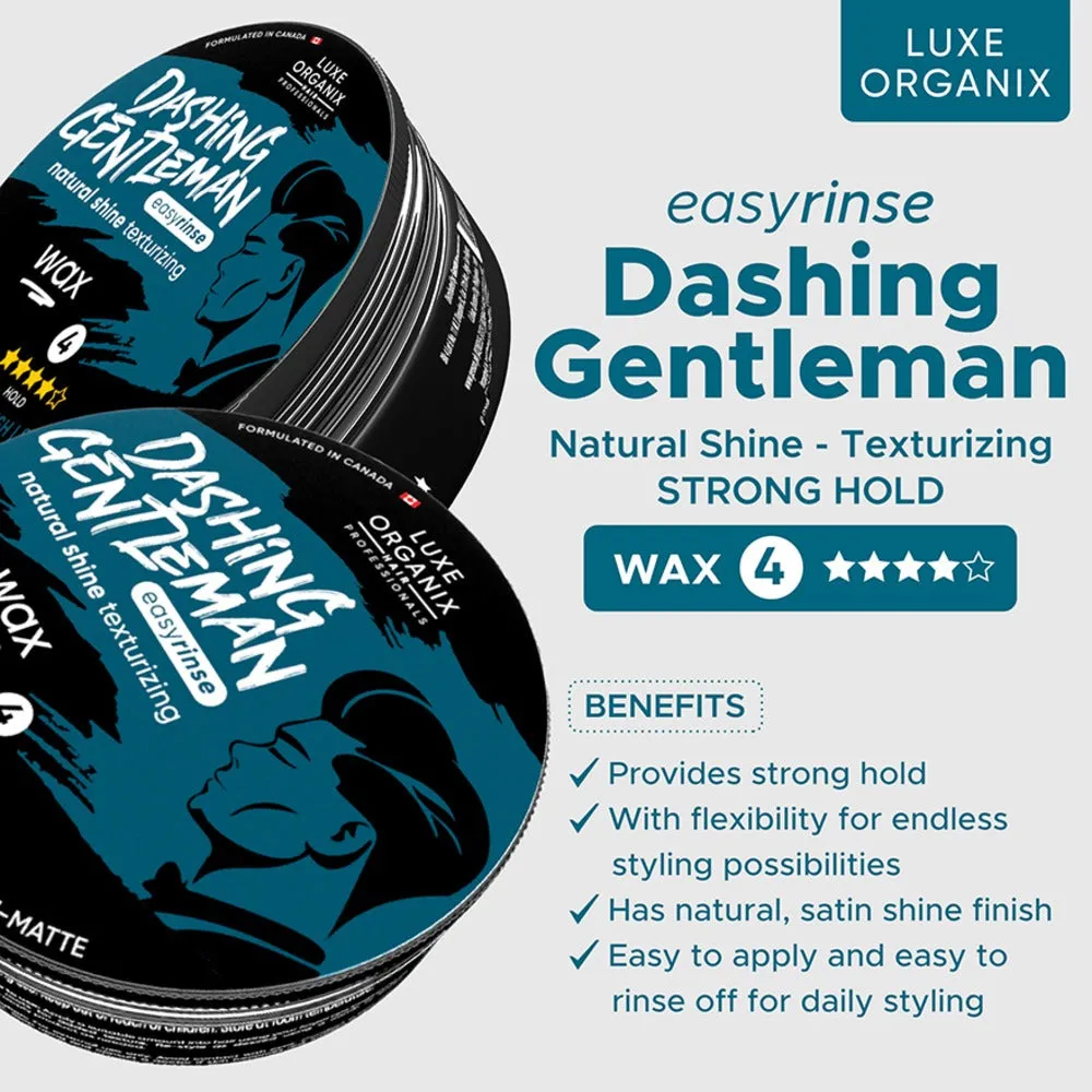 Hair Professionals Dashing Gentleman Natural Shine Texturizing Wax 80g