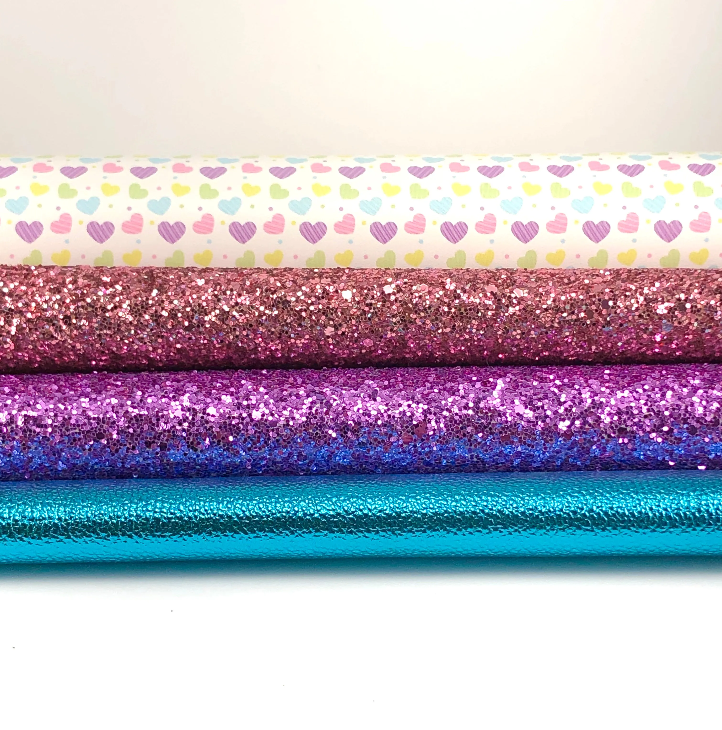 Hearts and Glitter Sheet Bundle